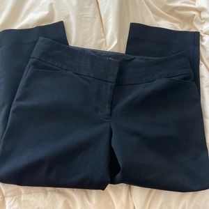 Black calf length slacks